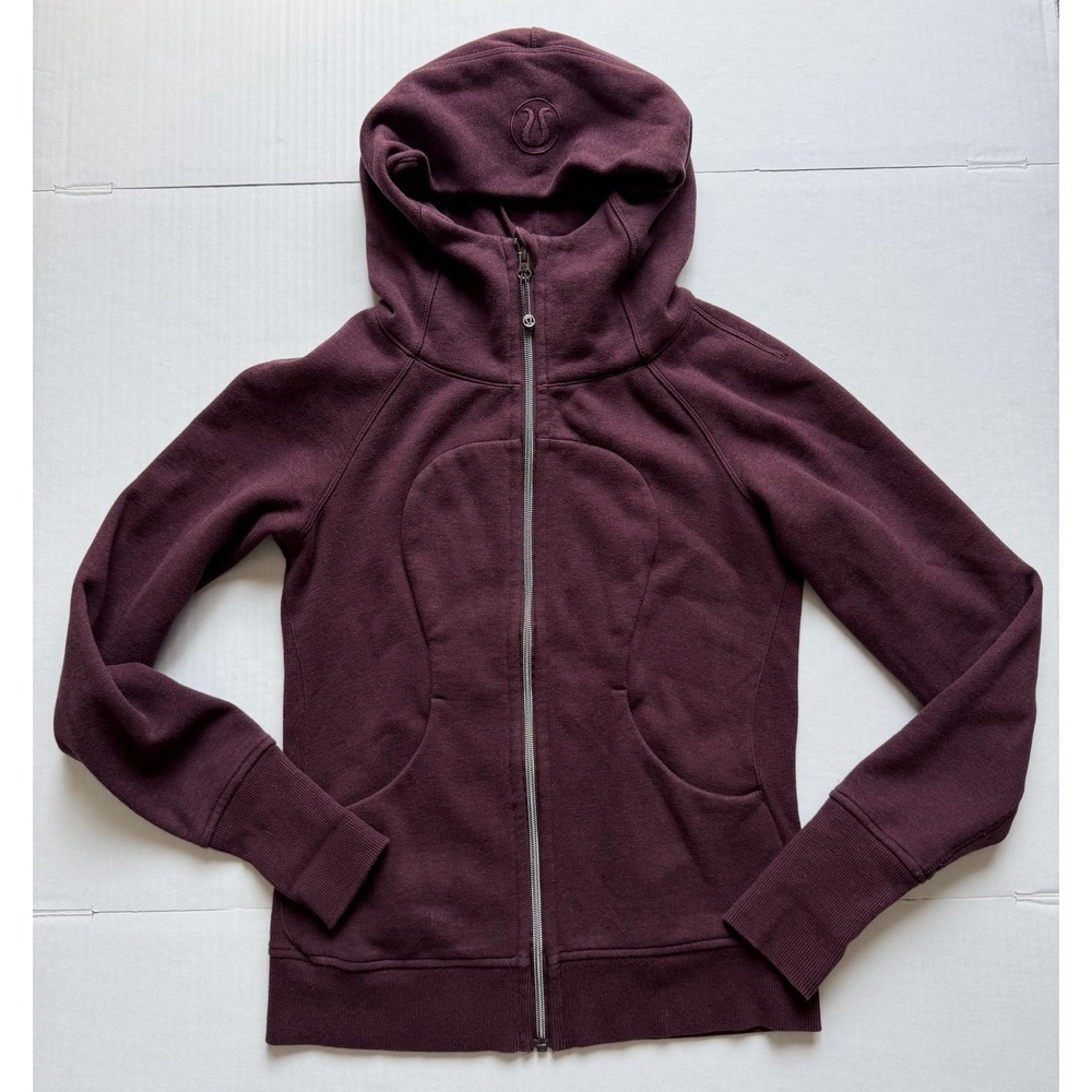 Lululemon Scuba Hoodie Women's Size 6 Maroon